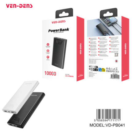 VEN-DENS 10000mAh Power Bank - VD-PB041